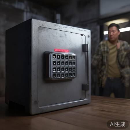 密码错误,保险柜锁死