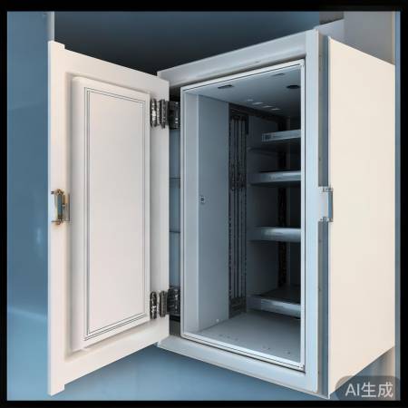 “打开门,查消毒柜网架”