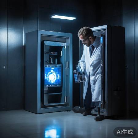 “检查保险柜测试中”