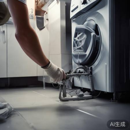 洗衣机不排水，检查排水泵