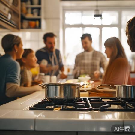 燃气灶交流，安全生活美好