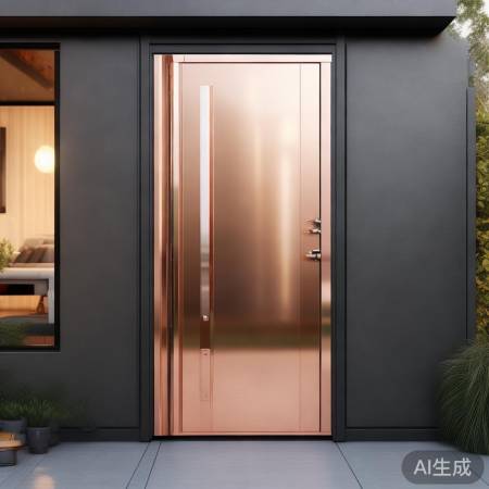纳米铜门，安全舒适之选