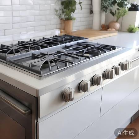 燃气灶选材与配色宜和谐