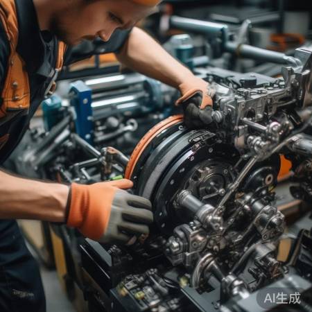 皮带安装需细心