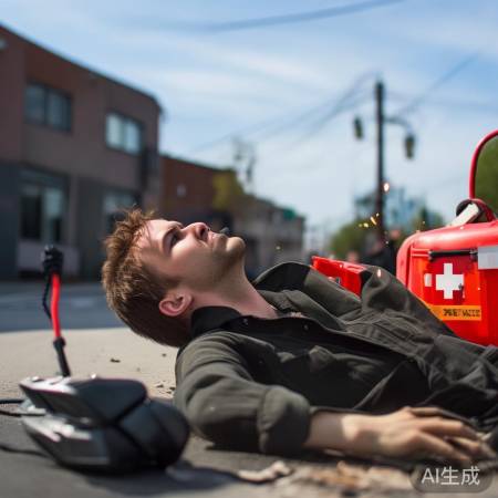 触电后保持冷静等待救援