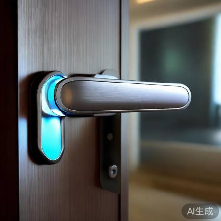 “指纹锁识别快又方便”