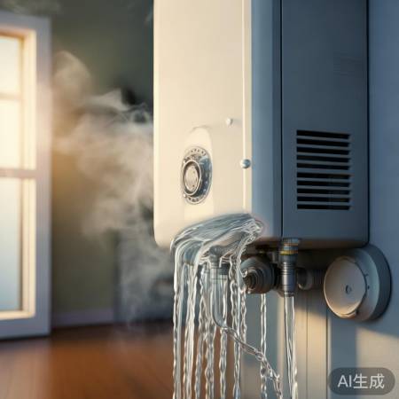 看排放水温度判排放方式