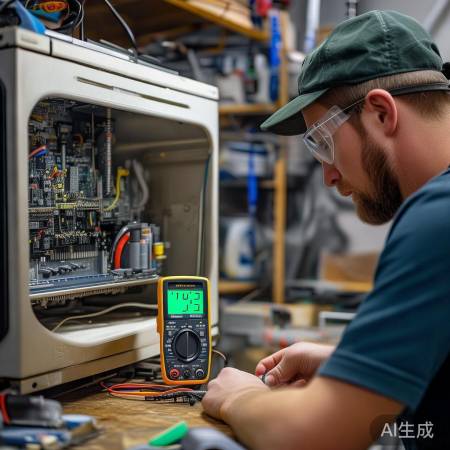 检查主板电路,确保插头紧固,检