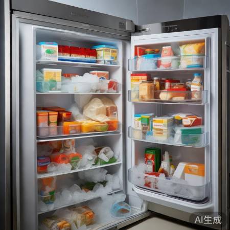 冰箱上层冷冻堆满问题