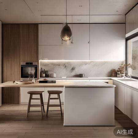 柳河环保灶,简约整洁美