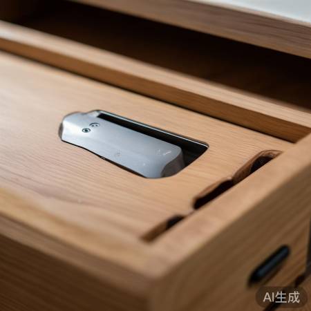 抽屉尺寸定指纹锁大小