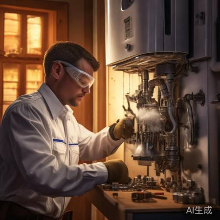 壁挂炉泵头换,安全第一,找专业