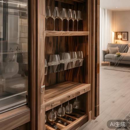家居神器,酒柜杯架,生活惬意