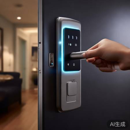 指纹锁守护家庭安全