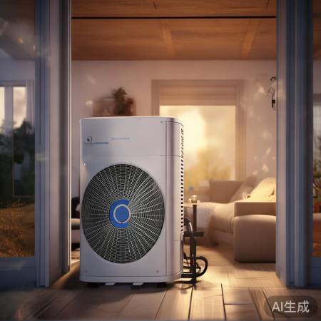 节能空气能热泵供暖