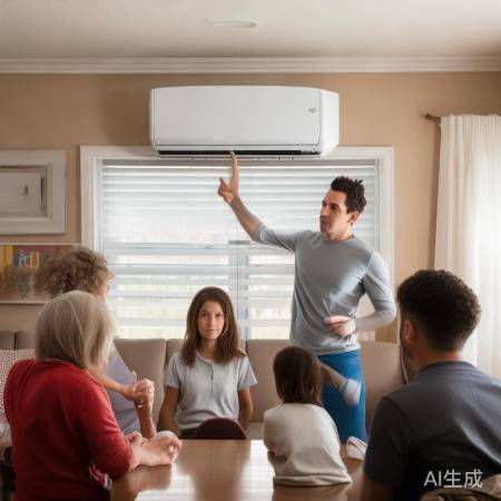 空调安装高度适中