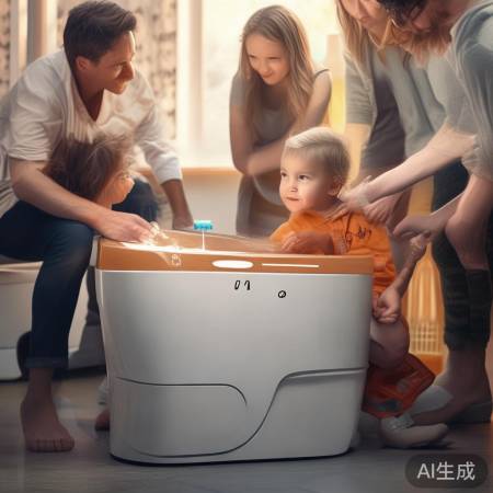 海尔智能马桶圈:儿童安全新体验
