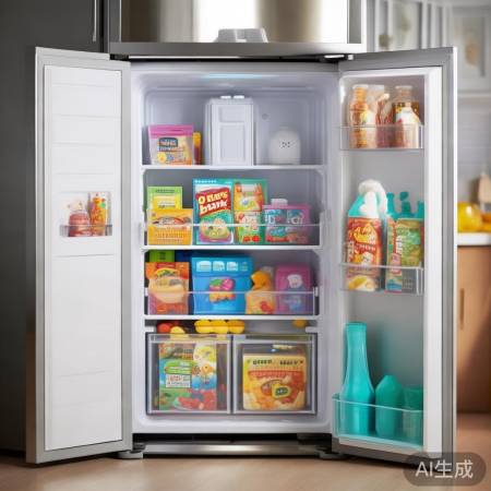 “儿童冰箱，玩具宝藏”