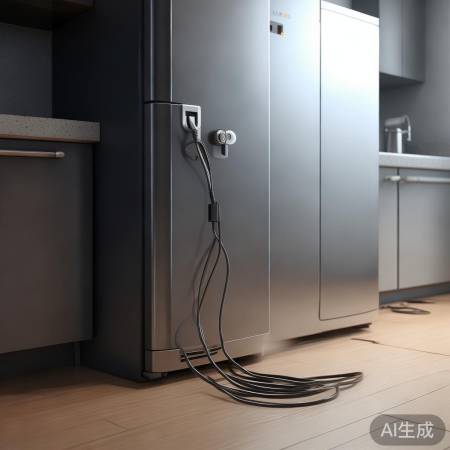 “冰箱插电启动,嗡嗡声正常”