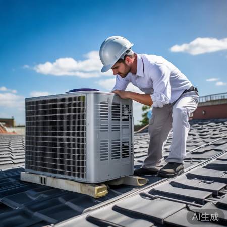 空调安装,美观散热兼顾