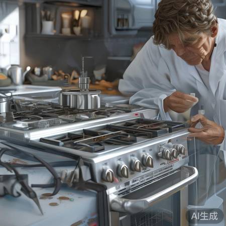 安装不规范,点火针不准确