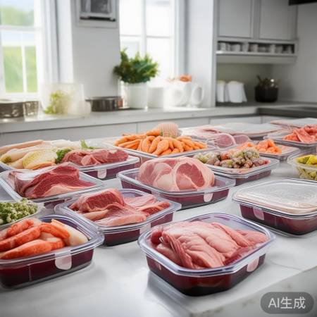 肉类海鲜分装防感染