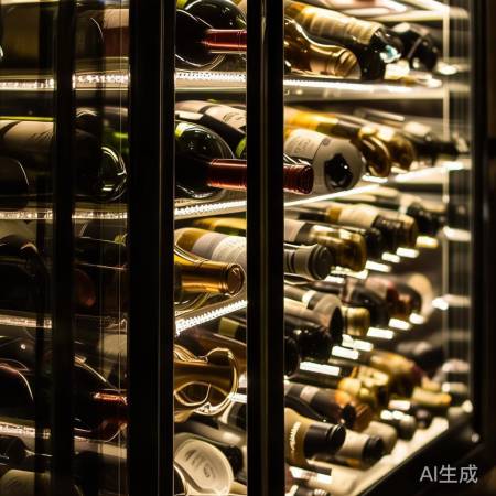 红酒柜LED照明，浪漫氛围