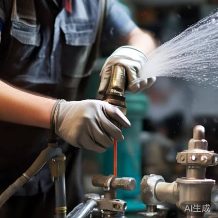 更换喷嘴,注意安全!