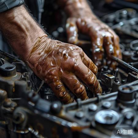 油渍正常,不必慌张