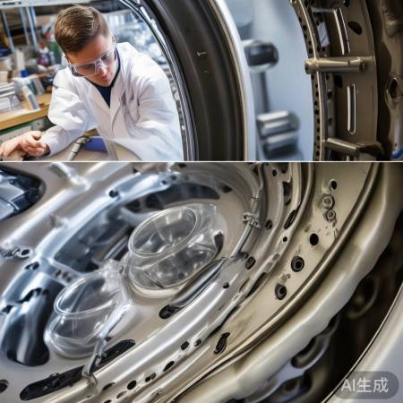 检查脱水桶,及时更换密封圈