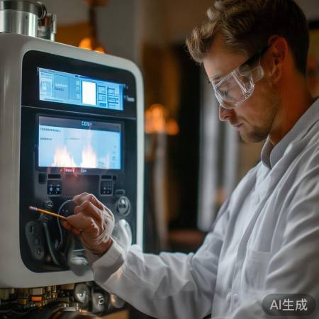 调试壁挂炉,确保供暖效果