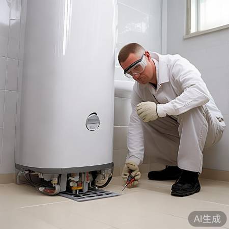 热水器排污口在底部