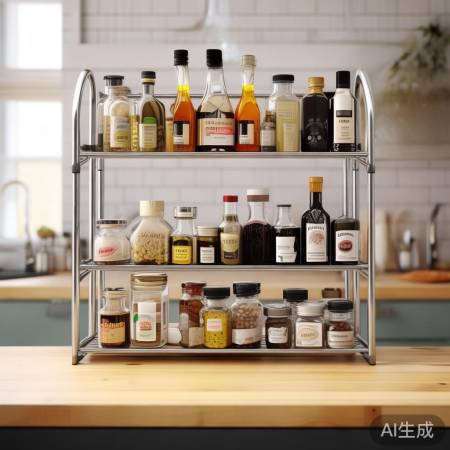 多面手置物架,厨房收纳好帮手