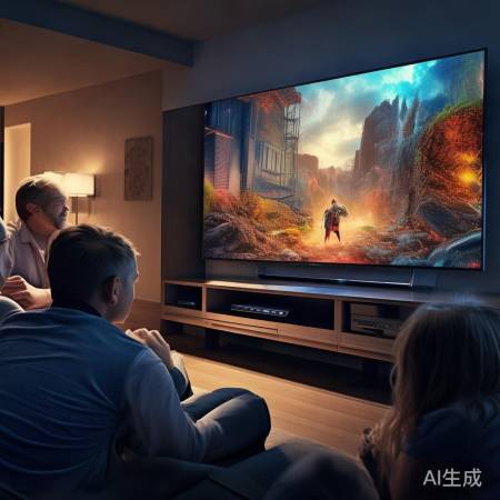 索尼电视4K+红线技术震撼观影