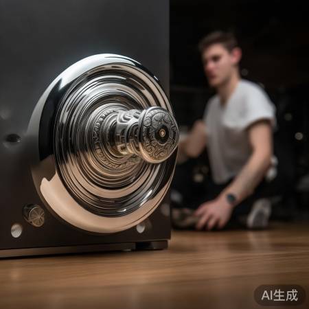 保险柜把手华丽却难拧