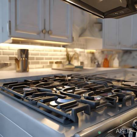 燃气灶安装测试成功