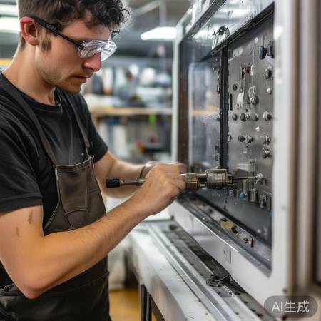 消毒柜拆螺丝,慢慢拧