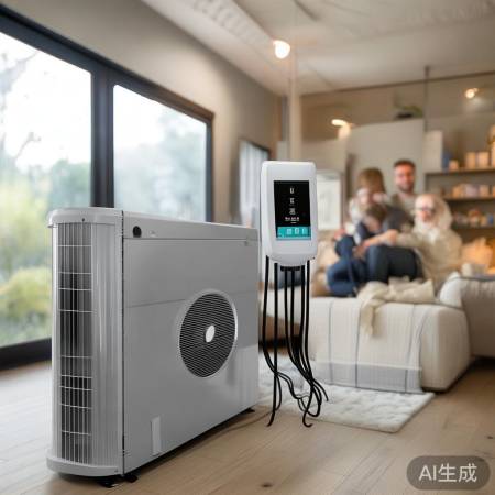 C品牌空气能热泵:恒温节能