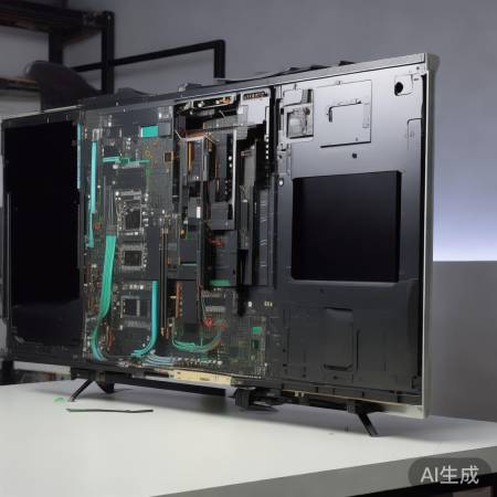 拆解揭秘小米65寸电视内部