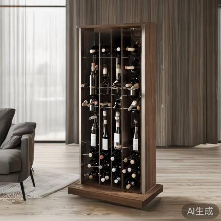 红酒架子风格多样,选对关键协调