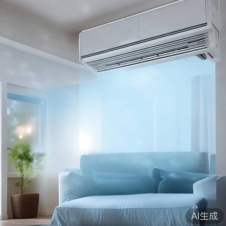 调整空调风向，除湿又凉爽