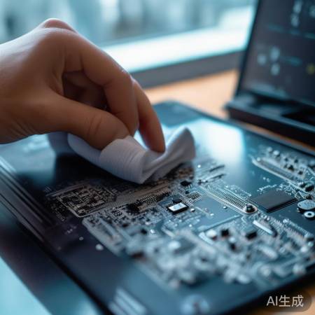 轻柔擦拭，防刮损屏板