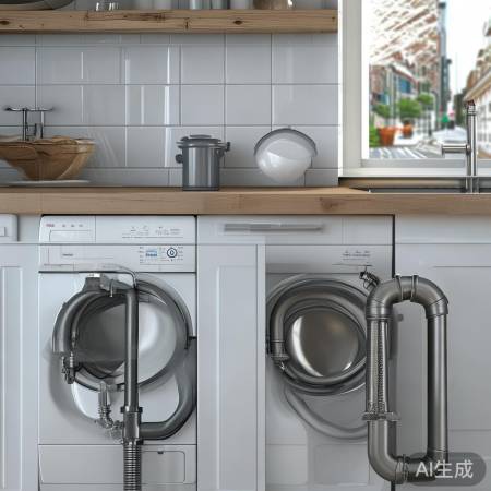 福建洗衣机排水管规格各异