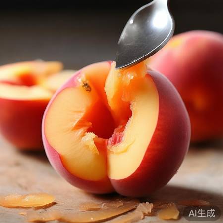 “桃子去硬皮，口感佳保鲜好”