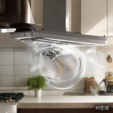 “功率适中，油烟机静音高效”