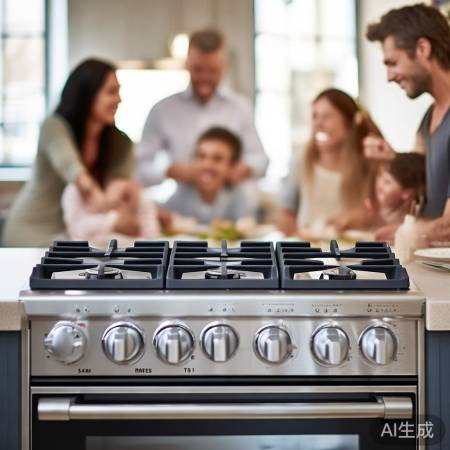 西门子燃气灶，时尚温馨
