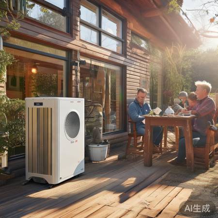 周末暖阳下的空气能采暖体验