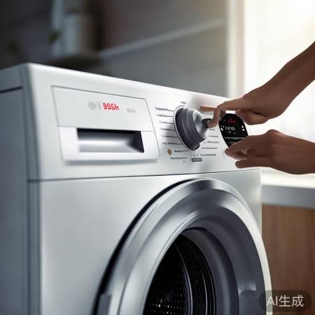 博世洗衣机，灵活调整洗涤时长