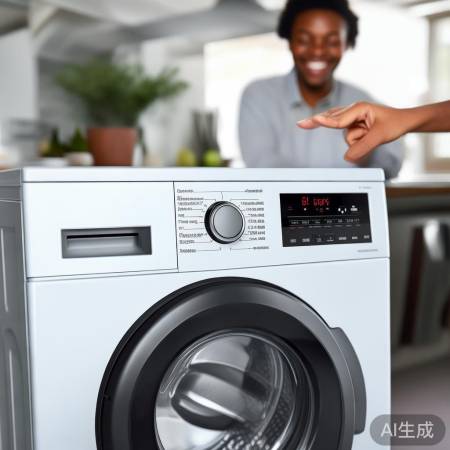 博世滚桶洗衣，简单易上手