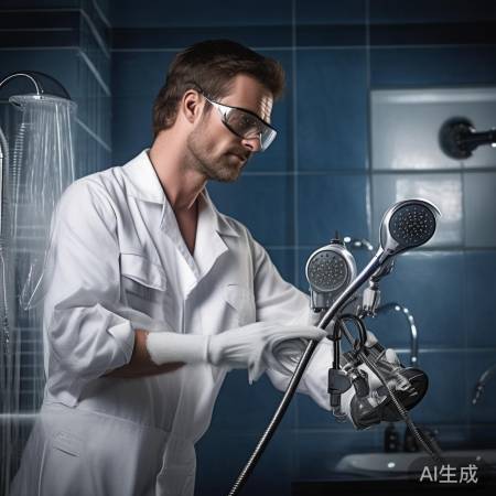 更换喷头调冲力